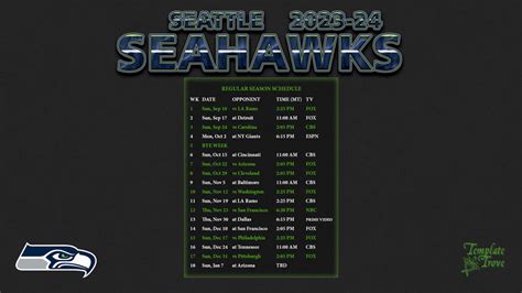 seahawks standings playoffs|seahawks playoff schedule.